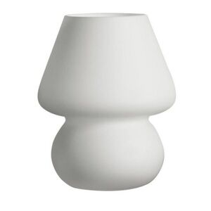 WEST & ARROW NWT glass mushroom color changing led lamp